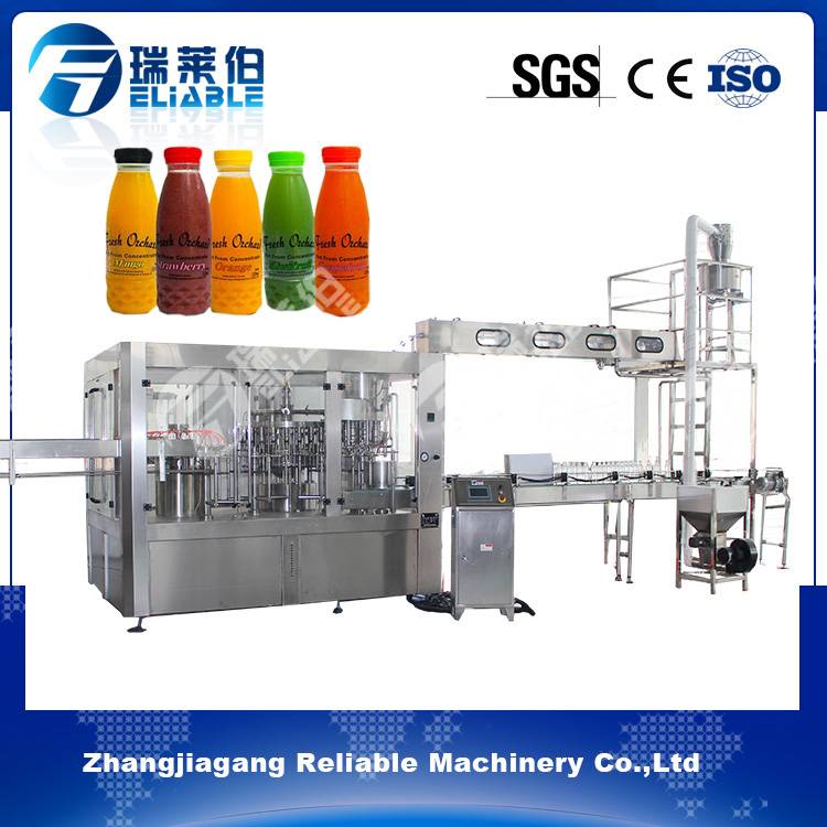 Professional Bottle Juice Filling Machine Price Beverage Juice Manufacturing Plant