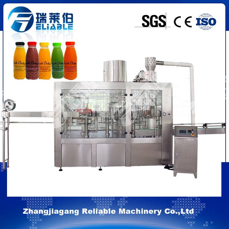 Newly Automatic Bottle Juice Filling Plant Machine