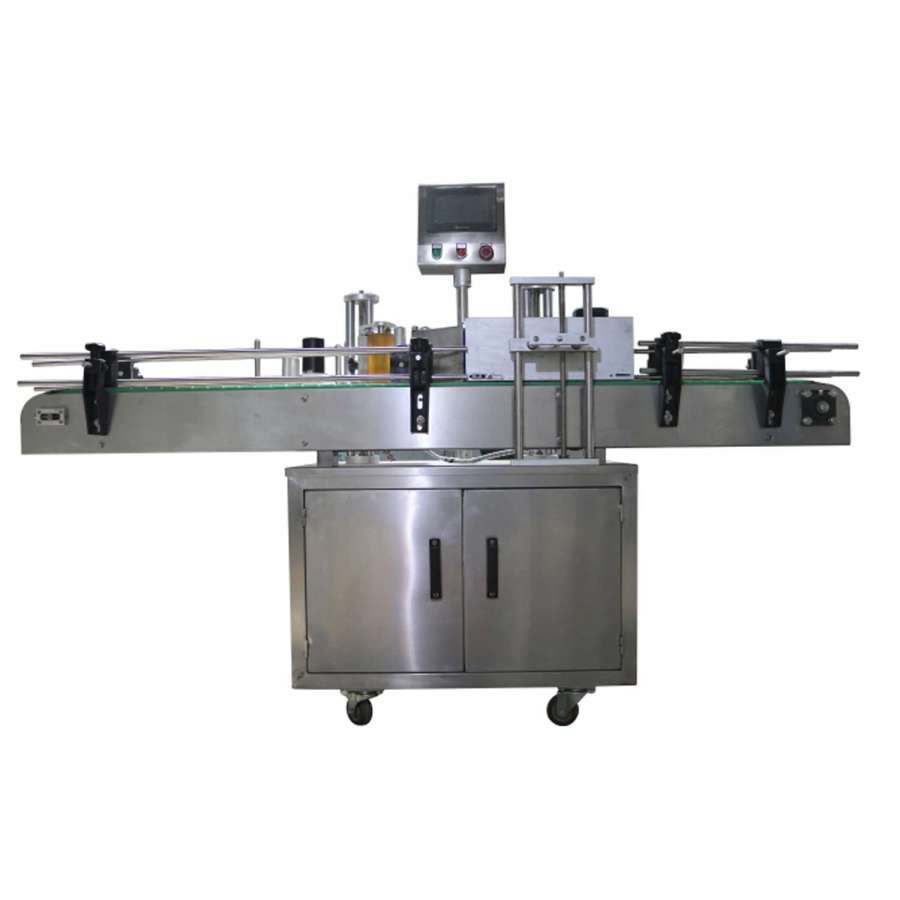 Fully-Automatic Double Sides Labeling Machine for Square Round Bottle